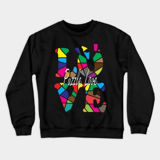 PUZZLE LOVE Crewneck Sweatshirt